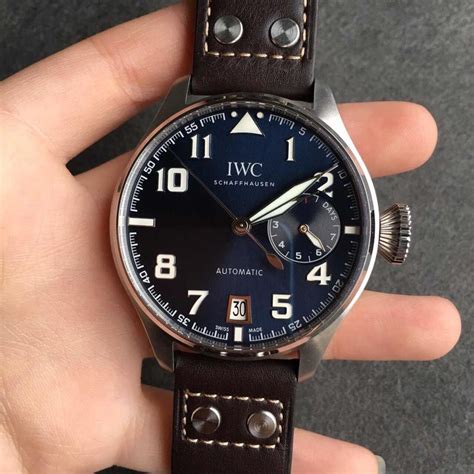 iwc big pilot blue replica|How to Spot a Fake IWC Watch .